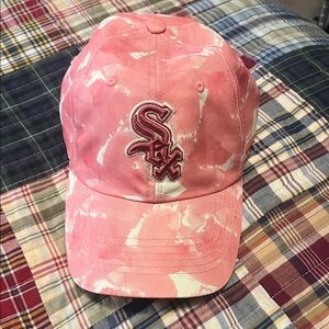 Genuine Merchandise Pink Tie-Dye Cap Chicago White Sox